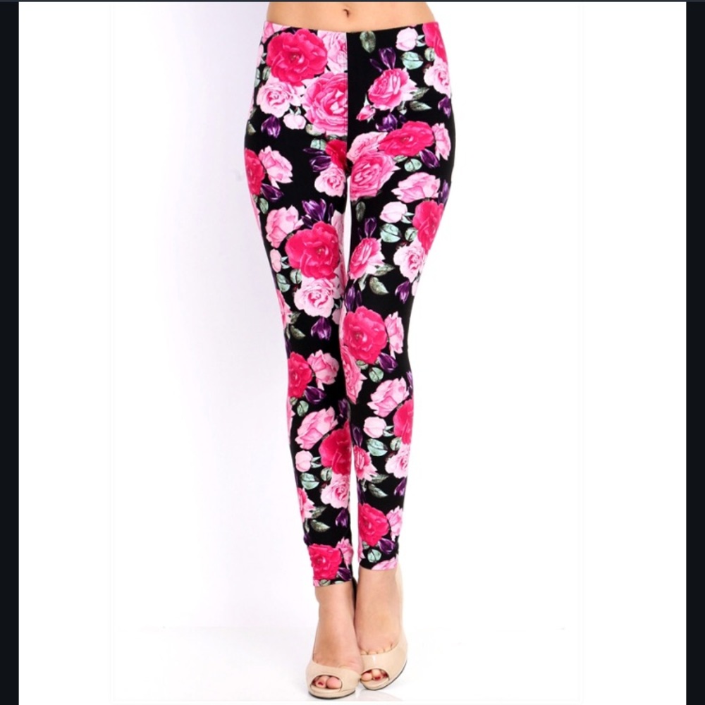 Floral Leggings  - Picture 3 of 3